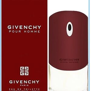 New Givenchy Pour Homme Red and White Fragrance /3.3 oz